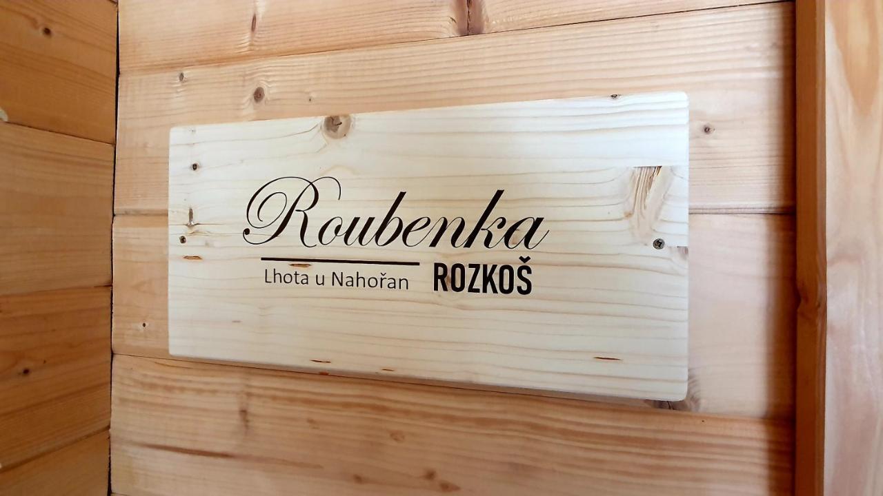 Roubenka Rozkos Villa Nové Město nad Metují Eksteriør bilde